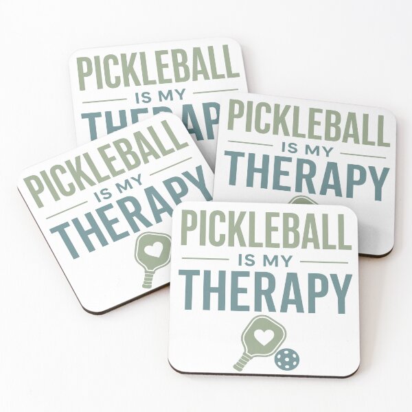 Item preview, Pickleball Is My Therapy designed and sold by EastEndTownie.
