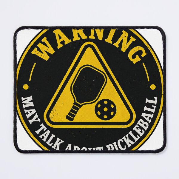 Item preview, Warning: May Talk About Pickleball designed and sold by EastEndTownie.