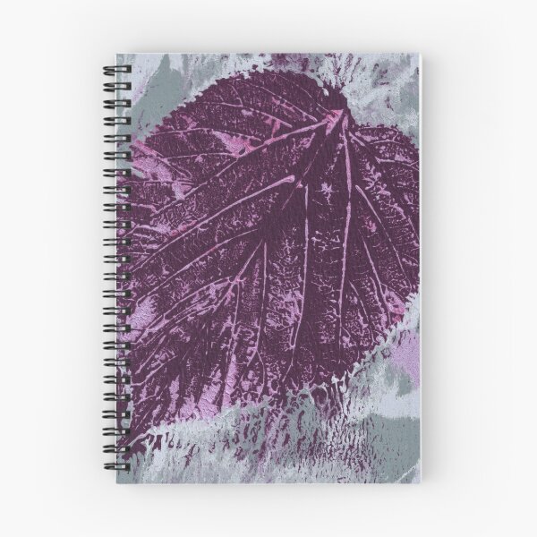 Item preview, Mulberry Leaf Study — Plum Sage designed and sold by Gentle Bookbinding.