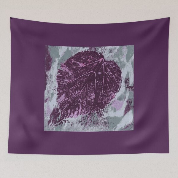 Item preview, Mulberry Leaf Study — Plum Sage designed and sold by Gentle Bookbinding.
