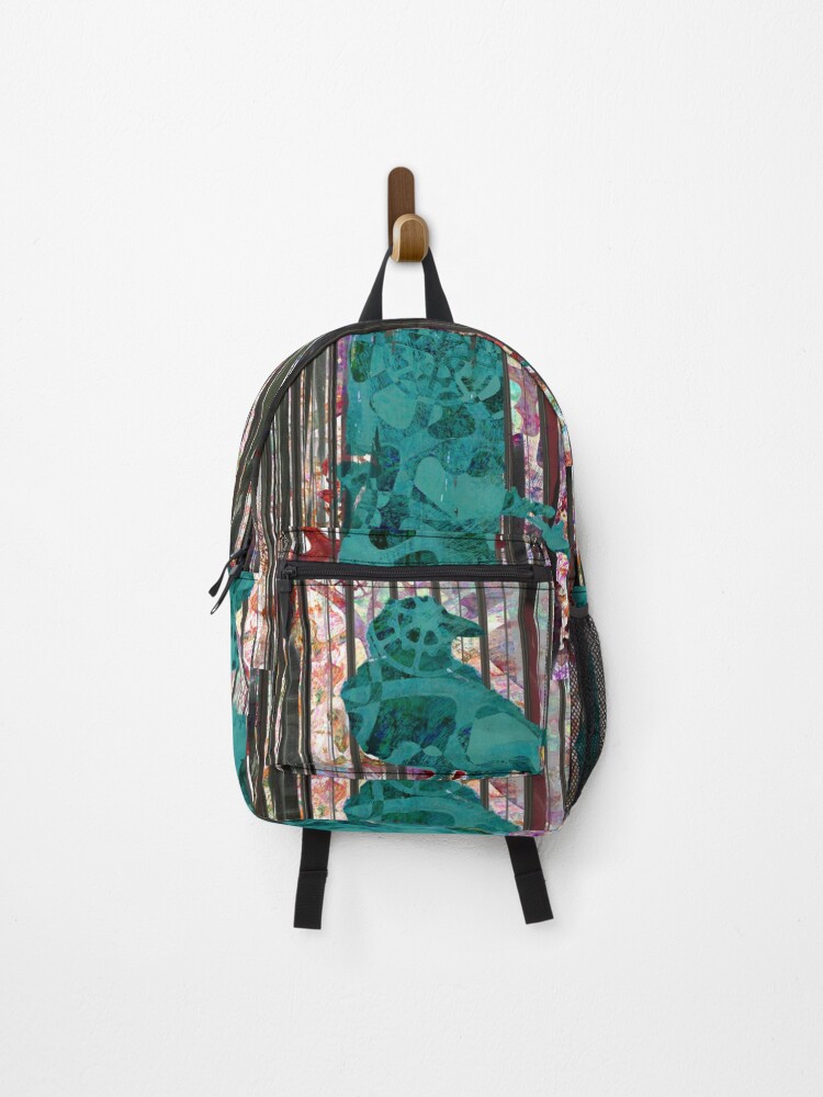 Thumbnail 1 of 3, Backpack, Abstract Dimensional Matrix designed and sold by robjoeball.