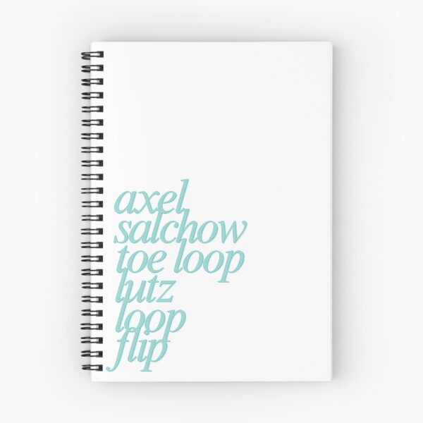 Item preview, figure skating jumps axel flip toe loop loop salchow lutz  designed and sold by zsasstuff.