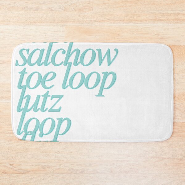 Item preview, figure skating jumps axel flip toe loop loop salchow lutz  designed and sold by zsasstuff.