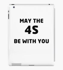 Star Wars - May the 4s be with you! iPad Case/Skin