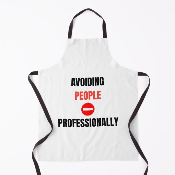 Item preview, Avoiding People Professionally Funny Introvert Humor Design designed and sold by LowBatteryStudio ⭐.