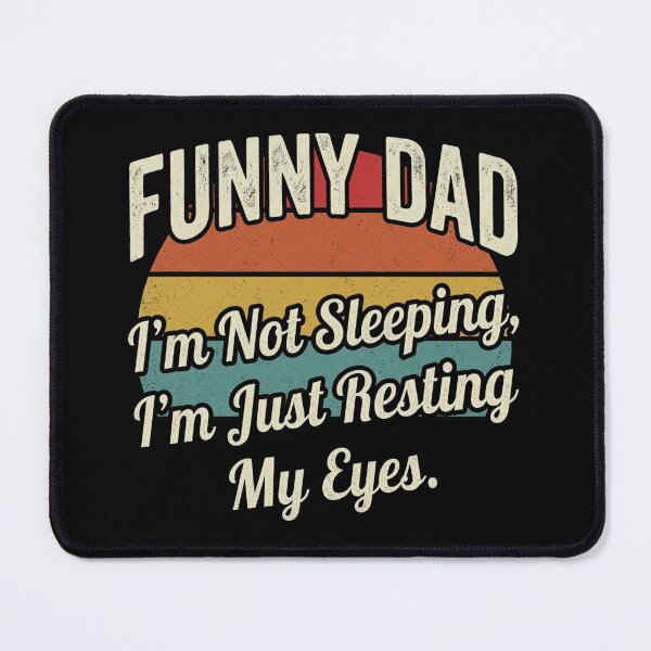 Item preview, Funny Dad Resting My Eyes Retro designed and sold by ShopVelona.