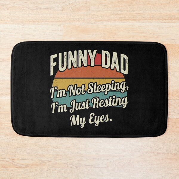 Item preview, Funny Dad Resting My Eyes Retro designed and sold by ShopVelona.