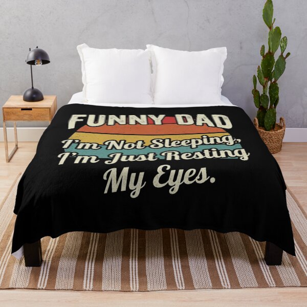 Item preview, Funny Dad Resting My Eyes Retro designed and sold by ShopVelona.
