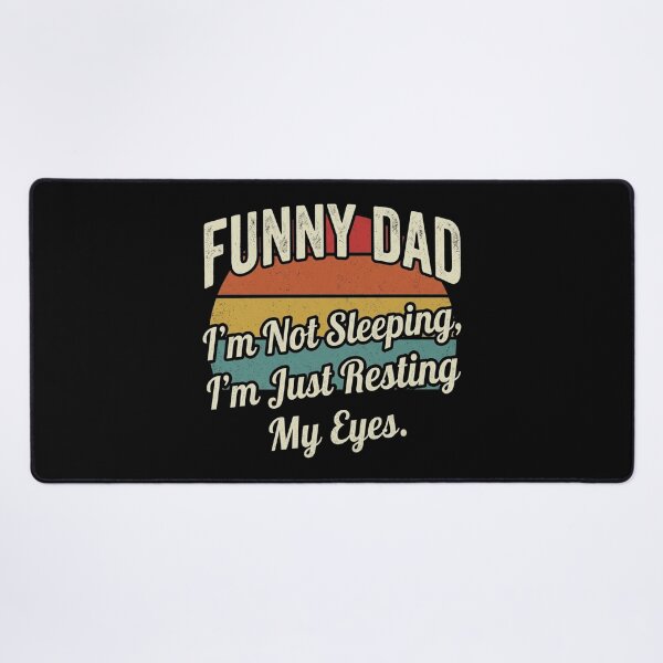 Item preview, Funny Dad Resting My Eyes Retro designed and sold by ShopVelona.