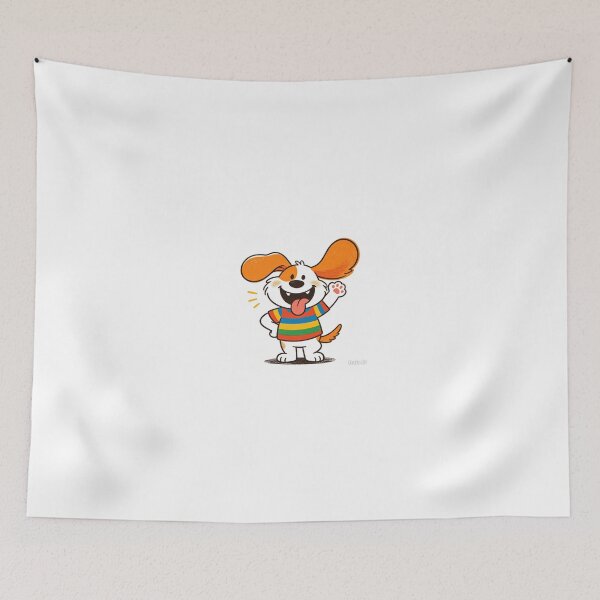 Item preview, The Happy Little Dog designed and sold by MellizosSA.