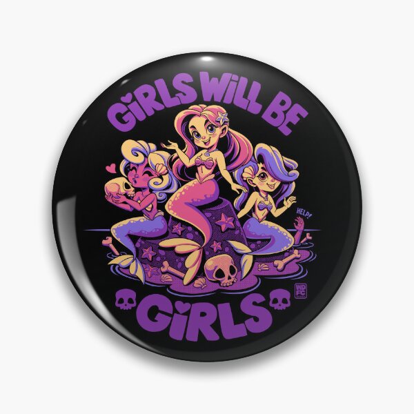 Item preview, Girls Will Be Girls designed and sold by World Domination For Cats ®.