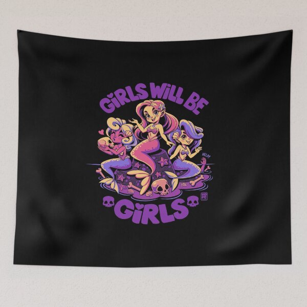 Item preview, Girls Will Be Girls designed and sold by World Domination For Cats ®.