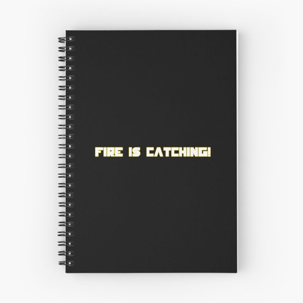 Item preview, Fire Is Catching Dystopian Rebellion Quote Inspired Design designed and sold by creatingmouseshop.