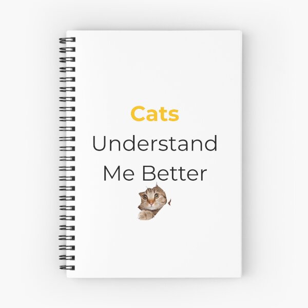Item preview, Cats Understand Me Better Funny Cat Lover Introvert Design designed and sold by LowBatteryStudio ⭐.