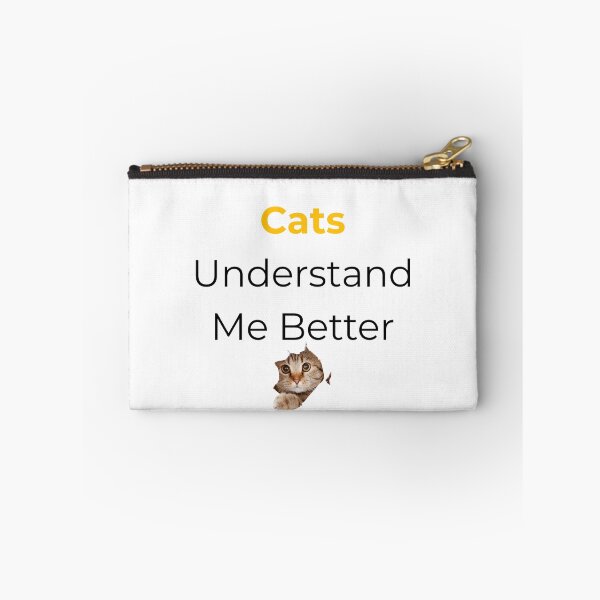 Item preview, Cats Understand Me Better Funny Cat Lover Introvert Design designed and sold by LowBatteryStudio ⭐.