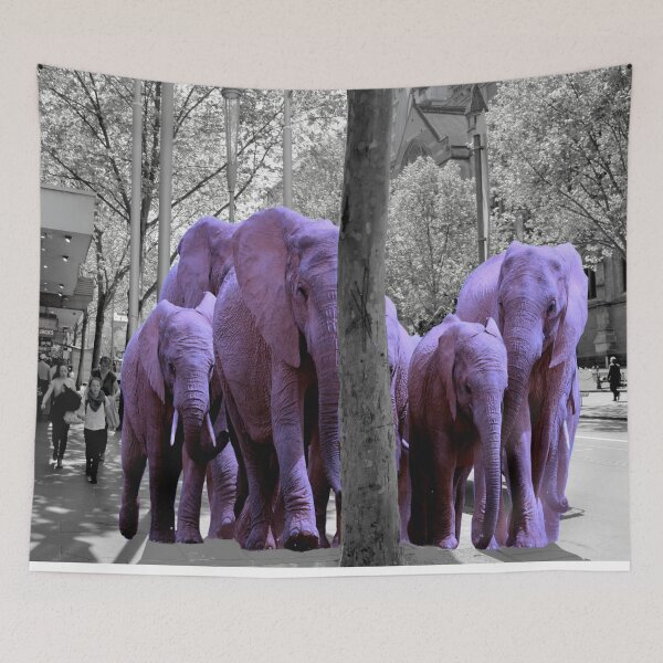 Item preview, Purple guests. African invasion. designed and sold by Tatyana Binovska.