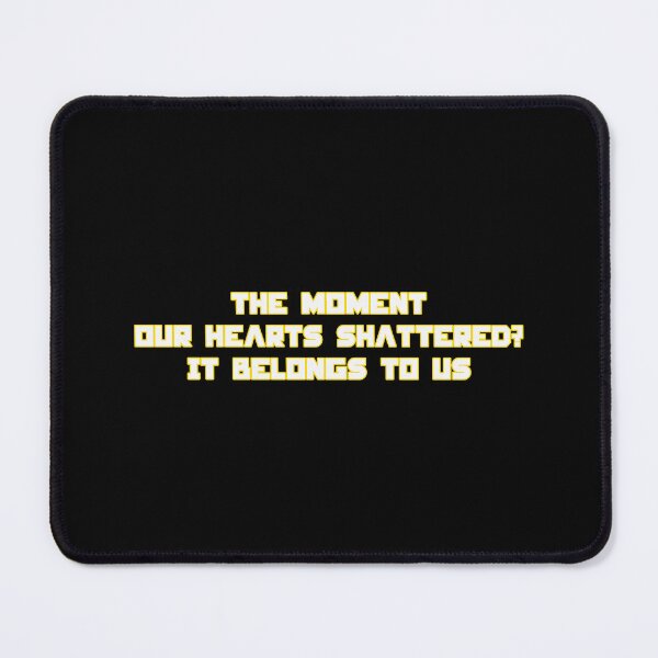 Item preview, The Moment Our Hearts Shattered Dystopian Quote Inspired Design designed and sold by creatingmouseshop.