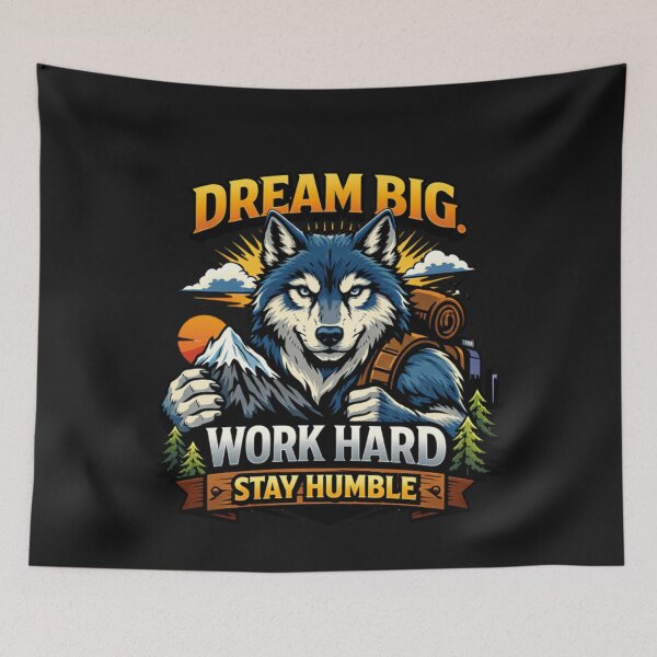 Item preview, Canine Adventure Aspire Achieve Humble Spirit designed and sold by Tsugraf Designs.