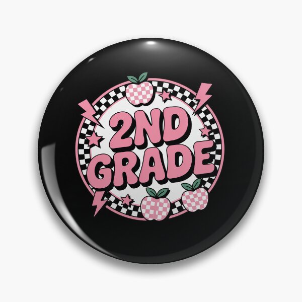 Item preview, 2nd Grade Teacher Women Retro Checkered First Day of School designed and sold by BlassmausArt.