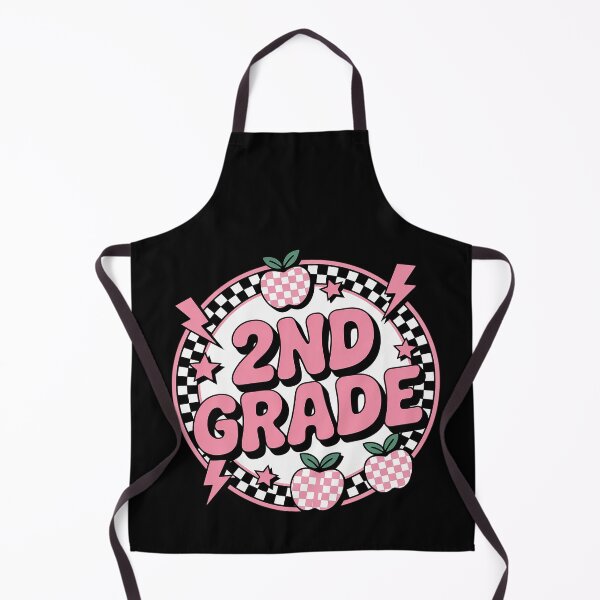 Item preview, 2nd Grade Teacher Women Retro Checkered First Day of School designed and sold by BlassmausArt.