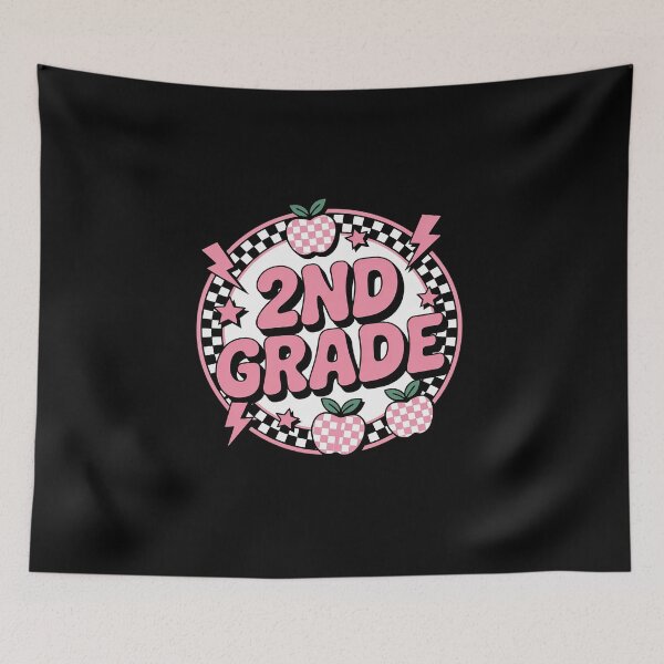 Item preview, 2nd Grade Teacher Women Retro Checkered First Day of School designed and sold by BlassmausArt.