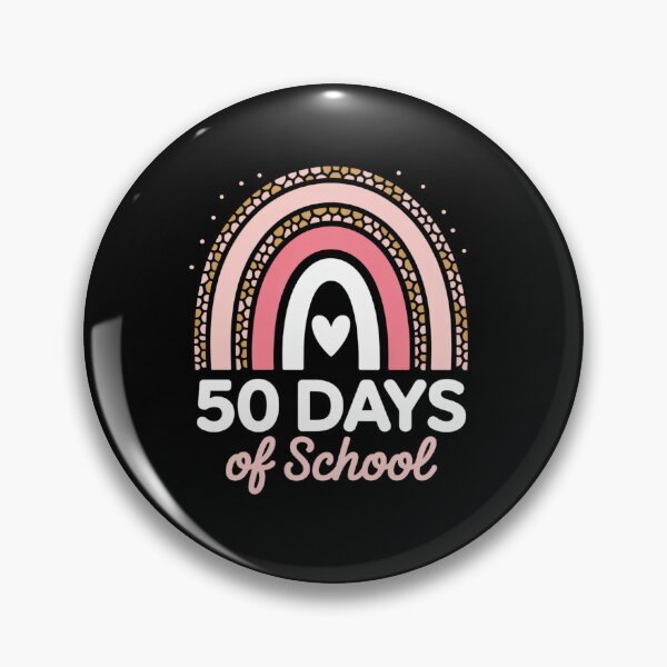 Item preview, 50th Day of School Teacher Rainbow Leopard 50 Days Smarter designed and sold by BlassmausArt.