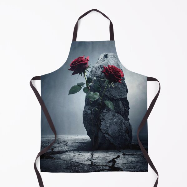 Item preview, Enduring Strength Red Rose | Resilience Symbol | Dark Aesthetic Flower Art designed and sold by SabraDD.
