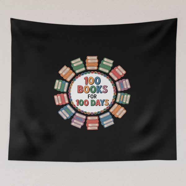 Item preview, 100 Books for 100 Days 100th Day of School Teacher designed and sold by BlassmausArt.