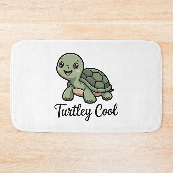 Item preview, Turtley Cool Cute Turtle designed and sold by Cool-cat-art.