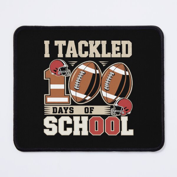 Item preview, 100 Days of School Boys Kids 100th Day of School Football designed and sold by BlassmausArt.