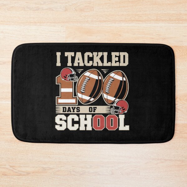 Item preview, 100 Days of School Boys Kids 100th Day of School Football designed and sold by BlassmausArt.