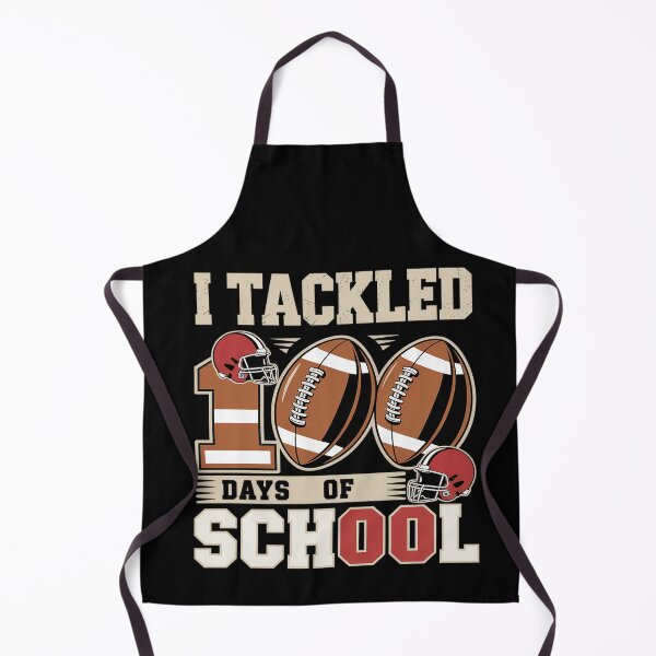 Item preview, 100 Days of School Boys Kids 100th Day of School Football designed and sold by BlassmausArt.
