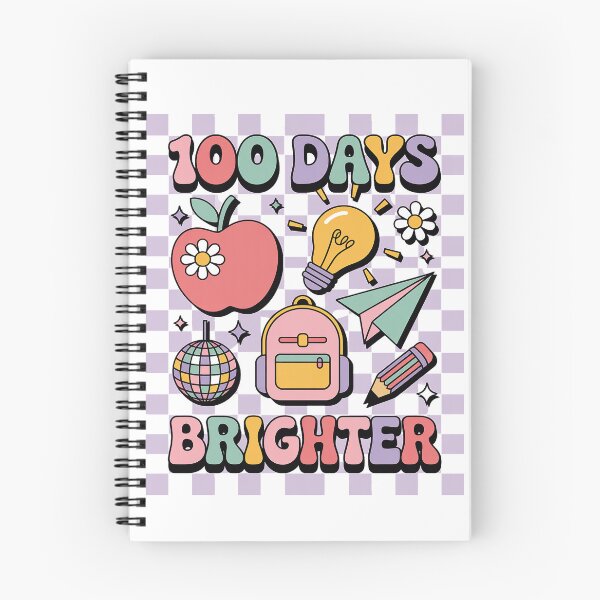 Item preview, 100 Days Brighter Retro Disco 100th Day of School Teacher designed and sold by BlassmausArt.