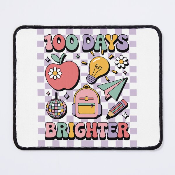 Item preview, 100 Days Brighter Retro Disco 100th Day of School Teacher designed and sold by BlassmausArt.