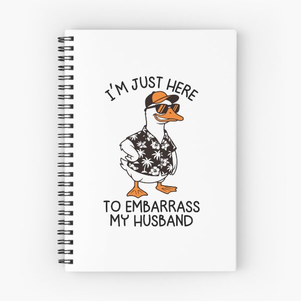 Item preview, I’m Just Here To Embarrass My Husband Funny Goose Wife designed and sold by gunaone-design.