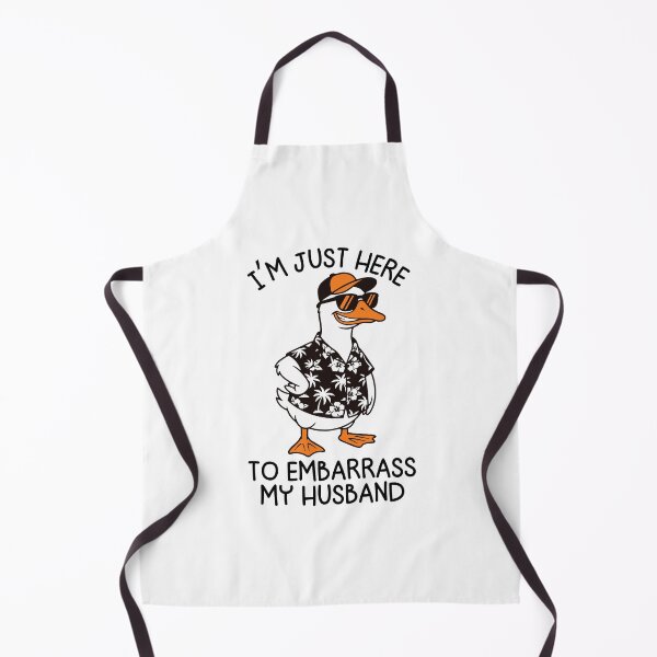 Item preview, I’m Just Here To Embarrass My Husband Funny Goose Wife designed and sold by gunaone-design.
