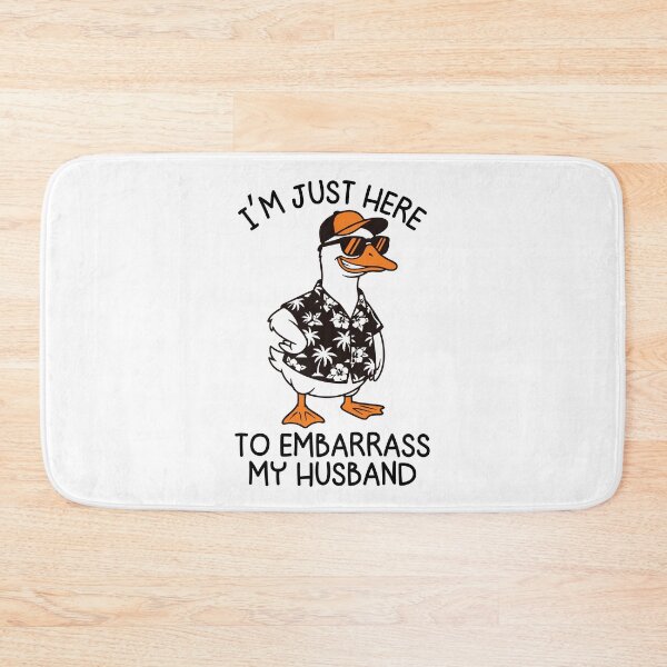 Item preview, I’m Just Here To Embarrass My Husband Funny Goose Wife designed and sold by gunaone-design.