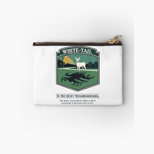 Item preview, White Tail Deer Shadow Dark Suburban Silence designed and sold by WildlifeInc.