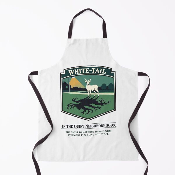 Item preview, White Tail Deer Shadow Dark Suburban Silence designed and sold by WildlifeInc.