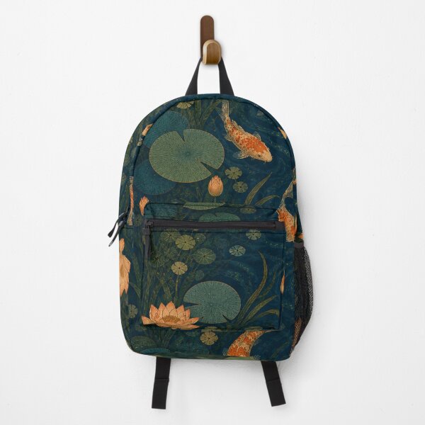Item preview, Koi Pond Serenity - Vintage Japanese Fish & Lotus Art designed and sold by MeanPanduh.