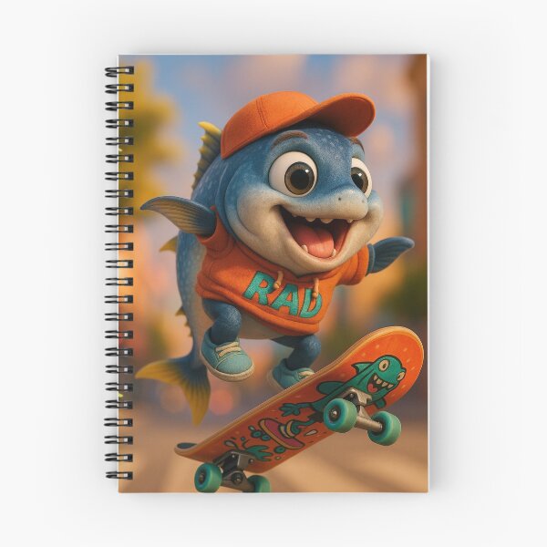 Item preview, Skater Tuna Fish designed and sold by Sillytoe.