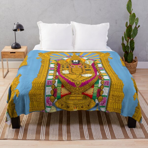 Item preview, Tirupati Balaji Divine Artwork – Lord Venkateswara Spiritual Illustration designed and sold by Harshit_Digital_Arts.