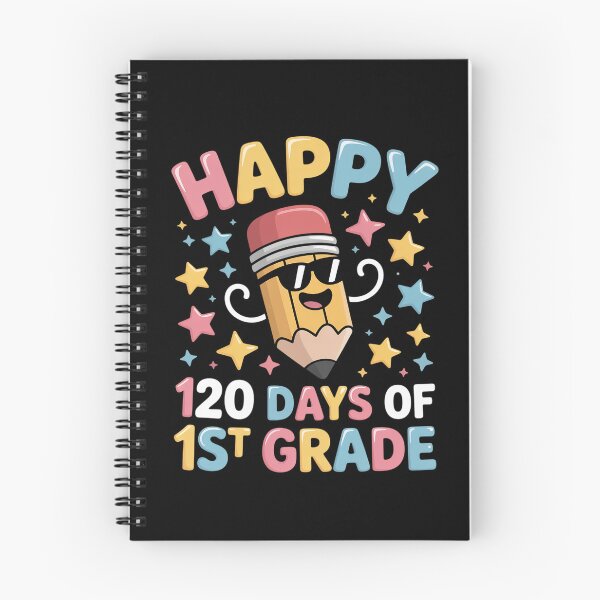 Item preview, First 1st Grade 120 Days of School Teacher Kids Classroom designed and sold by BlassmausArt.