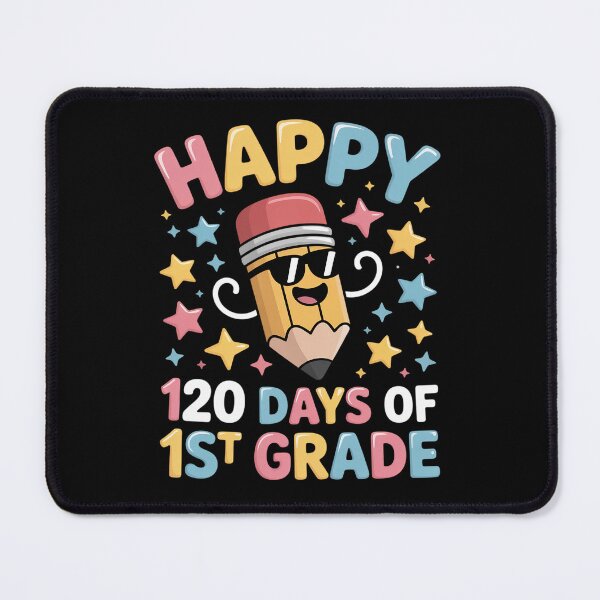 Item preview, First 1st Grade 120 Days of School Teacher Kids Classroom designed and sold by BlassmausArt.