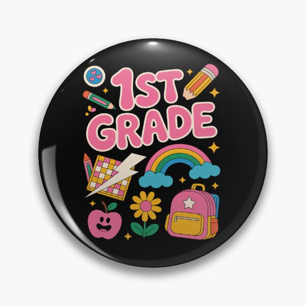Item preview, First Day of 1st Grade Back to School designed and sold by BlassmausArt.