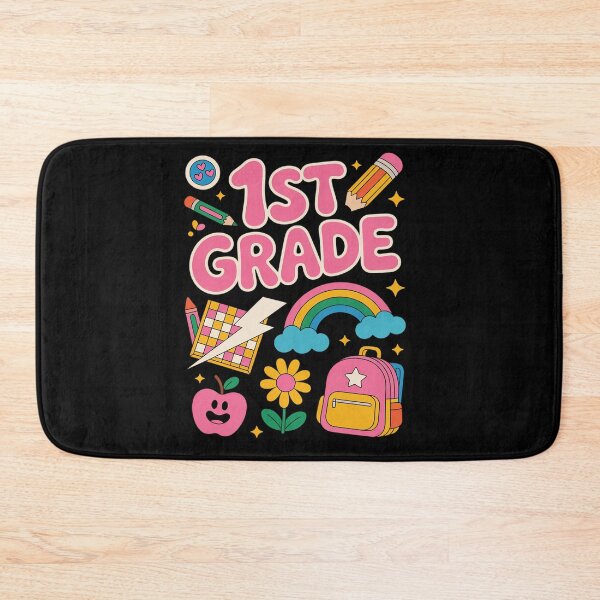 Item preview, First Day of 1st Grade Back to School designed and sold by BlassmausArt.