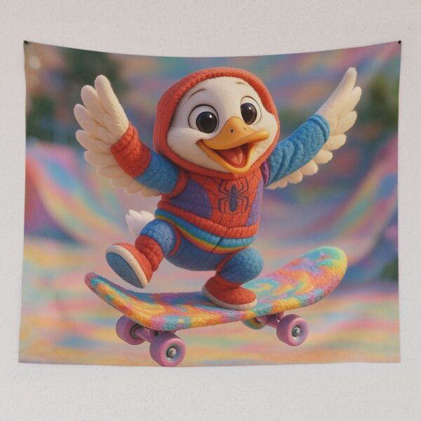 Item preview, Skater Tundra Swan designed and sold by Sillytoe.