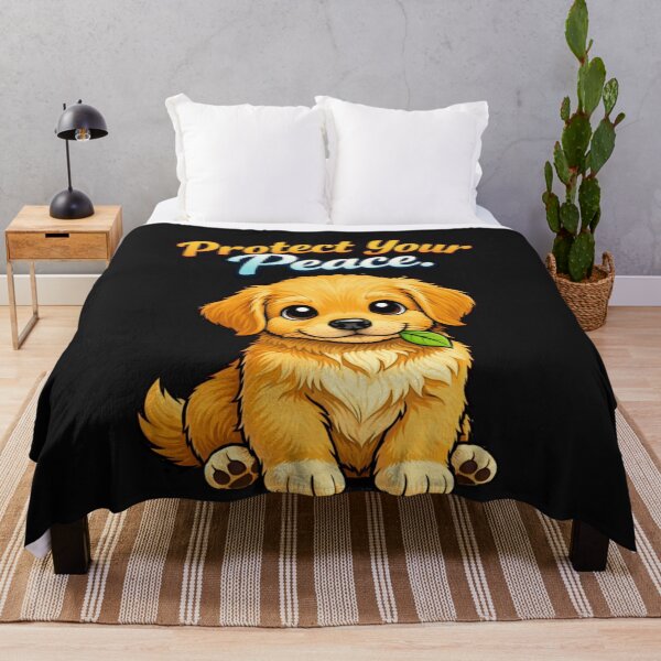 Item preview, Cute Golden Retriever Puppy Serenity Design designed and sold by Tsugraf Designs.