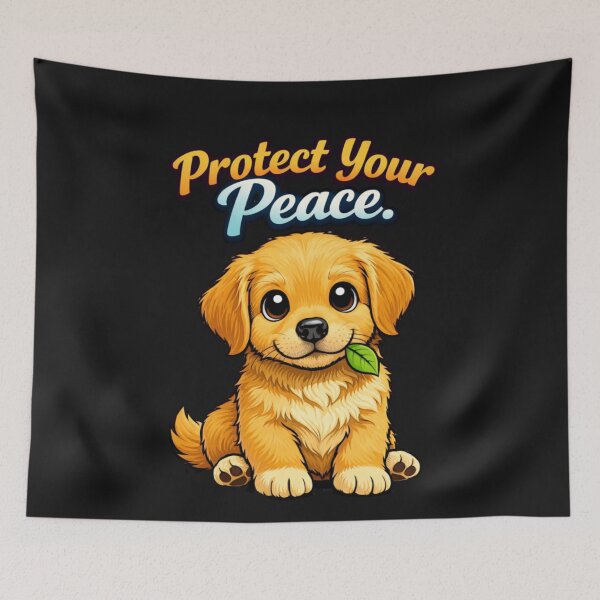 Item preview, Cute Golden Retriever Puppy Serenity Design designed and sold by Tsugraf Designs.
