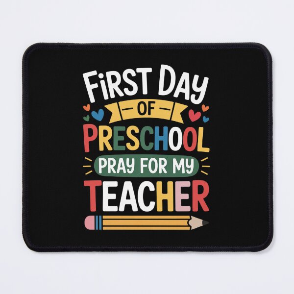 Item preview, First Day of Preschool Pre K Student Toddler Back To School designed and sold by BlassmausArt.